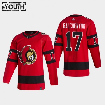 Ottawa Senators Alex Galchenyuk 17 2020-21 Reverse Retro Authentic Shirt - Kinderen